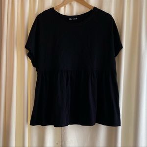Zara BabyDoll Top